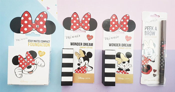 【Review】: เครื่องสำอาง Minnie mouse สุดน่ารักตะมุตะมิ