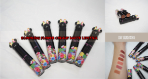 Review ลิปมินนี่ของ Ustar มาอีกแล้วกับรุ่น Blooming Flower Creamy Matte Lipstick