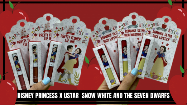 รีวิวลิปสโนไวท์ กับ Disney Princess x U-STAR  Snow White and The Seven Dwarfs