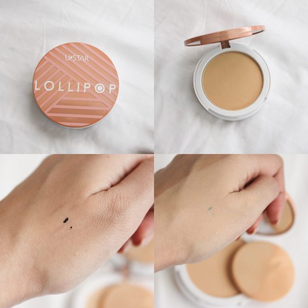 รีวิว U-STAR LOLLIPOP WHITENING COMPACT FOUNDATION SPF 25 PA++