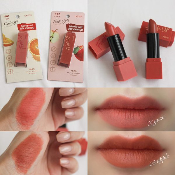 รีวิว U-STAR Fresh up velvet lip ?